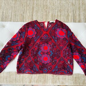 Gorgeous Sandro crochet top size medium (3)